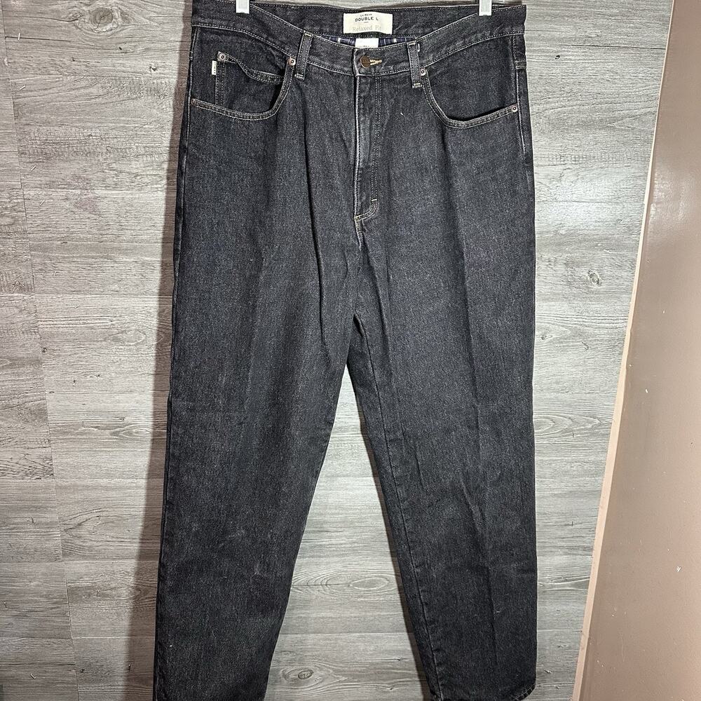 L.L. Bean Men's Straight Jeans in Black Wash